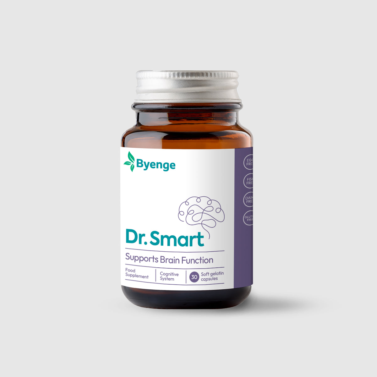 Byenge Dr.Smart boosts energy, enhances mental clarity and focus, and supports brain health with a powerful formula designed to combat fatigue and promote balance and wellness.